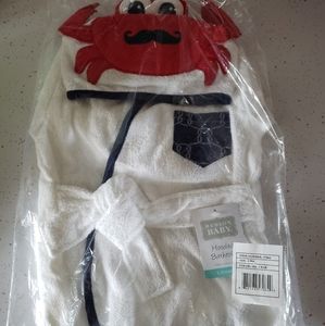 Hudson baby bath robe